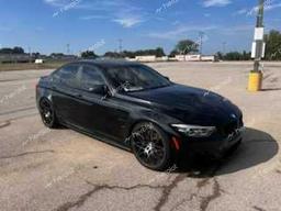 BMW M3 2018 black  gas WBS8M9C51J5L00114 photo #2