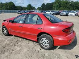 PONTIAC SUNFIRE SE 2000 red sedan 4d gas 1G2JB5247Y7388475 photo #3