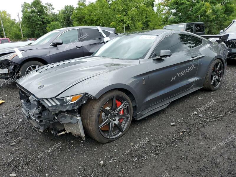 FORD MUSTANG SH 2021 gray  gas 1FA6P8SJ0M5502435 photo #1