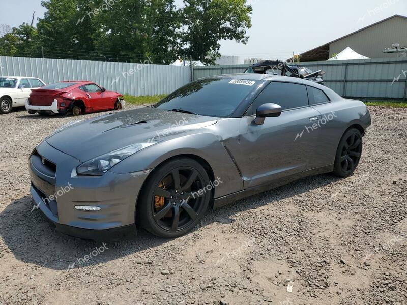 NISSAN GT-R BASE 2009 gray  gas JN1AR54F09M251146 photo #1