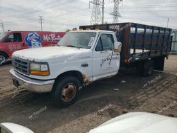 FORD F350 1997 white  gas 3FEKF37HXVMA41588 photo #2