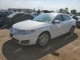 LINCOLN MKS 2012 white  gas 1LNHL9ER0CG806532 photo #2