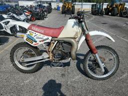 YAMAHA YZ490 1989 white moto cro gas JYA2WHA06KA006205 photo #2