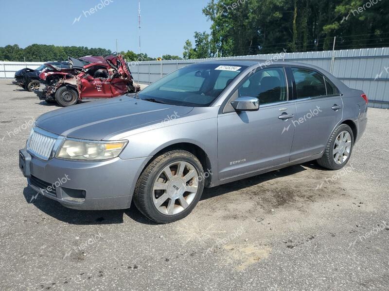 LINCOLN ZEPHYR 2006 gray sedan 4d gas 3LNHM26186R654316 photo #1