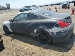 INFINITI Q60 JOURNE 2014 black coupe gas JN1CV6EK5EM112372 photo #3