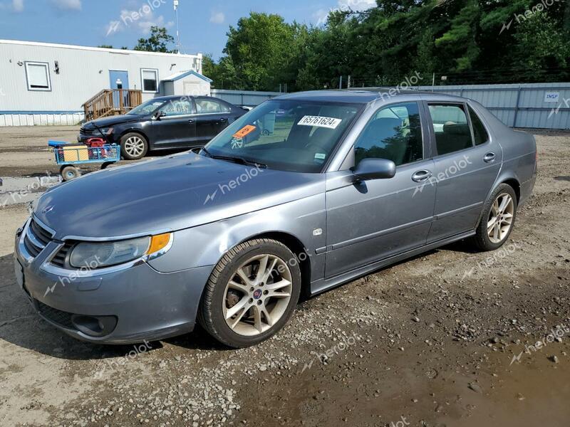 SAAB 9-5 2.3T 2008 gray sedan 4d gas YS3ED49G483512994 photo #1