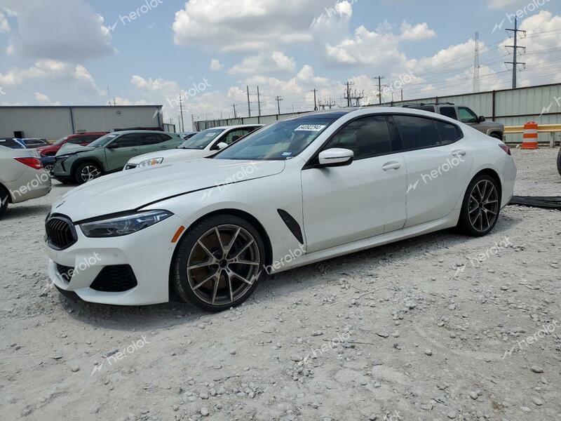 BMW M850XI 2022 white  gas WBAGV8C00NCH82347 photo #1