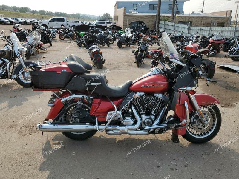 HARLEY-DAVIDSON FLTRU ROAD 2013 red road/str gas 1HD1KGM12DB682947 photo #1