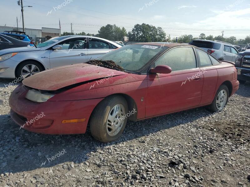 SATURN SC2 1999 red  gas 1G8ZY1276XZ319211 photo #1