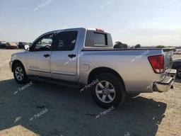 NISSAN TITAN S 2014 silver crew pic gas 1N6AA0ED0EN506464 photo #3