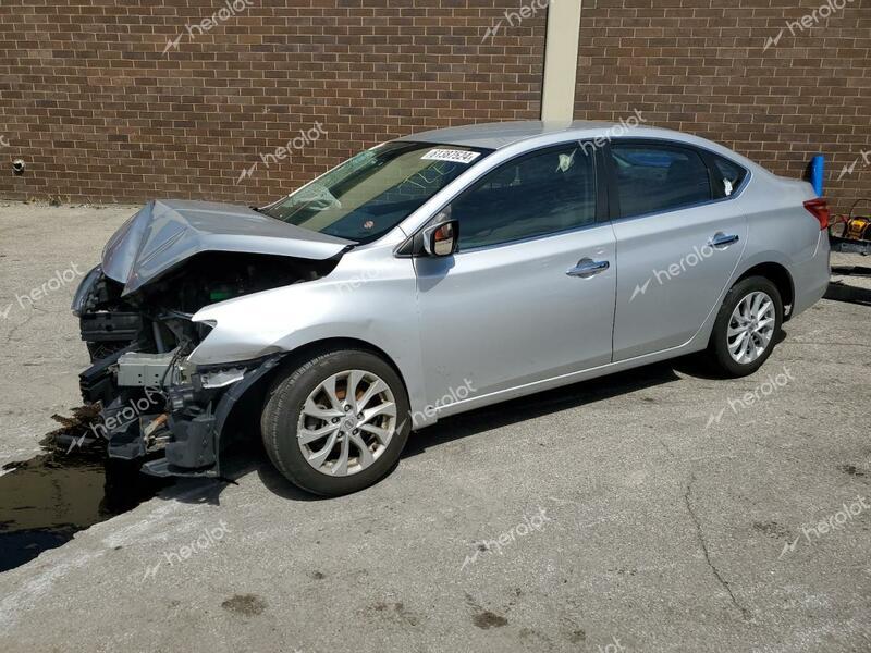 NISSAN SENTRA S 2019 silver  gas 3N1AB7AP3KY281757 photo #1