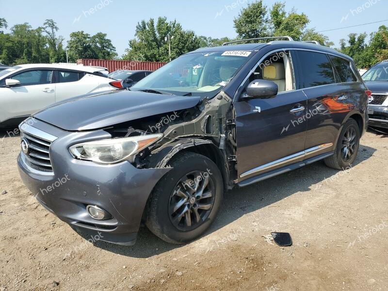 INFINITI JX35 2013 gray 4dr spor gas 5N1AL0MM6DC312624 photo #1