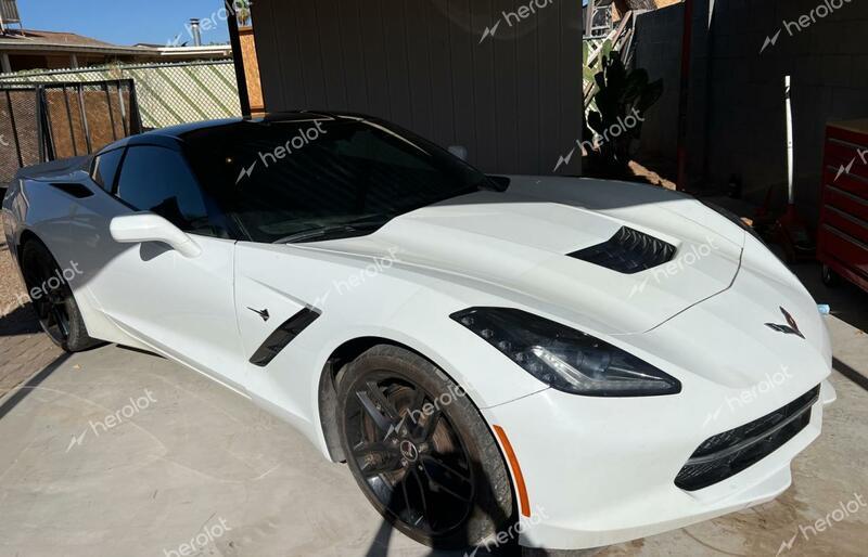 CHEVROLET CORVETTE S 2014 white  gas 1G1YM2D73E5105712 photo #1