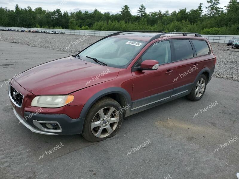 VOLVO XC70 2008 red 4dr spor gas YV4BZ982681019714 photo #1