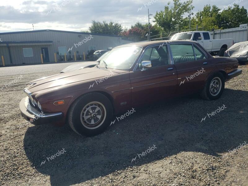 JAGUAR XJ6 1987 red sedan 4d gas SAJAV1347HC470788 photo #1