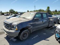 FORD F250 SUPER 2004 blue  gas 1FDNW20L64ED76040 photo #2