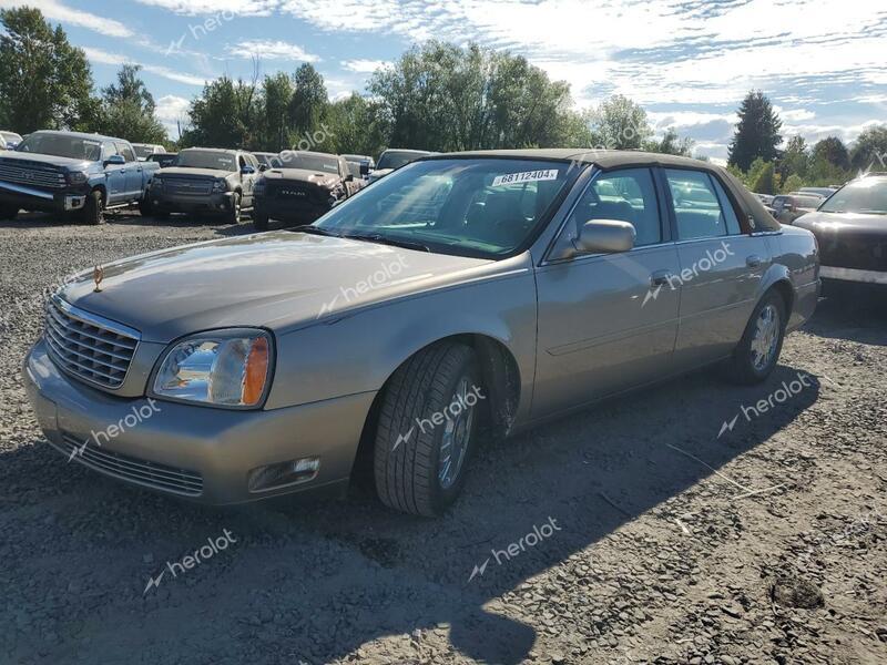 CADILLAC DEVILLE 2004 gold  gas 1G6KD54Y34U134769 photo #1