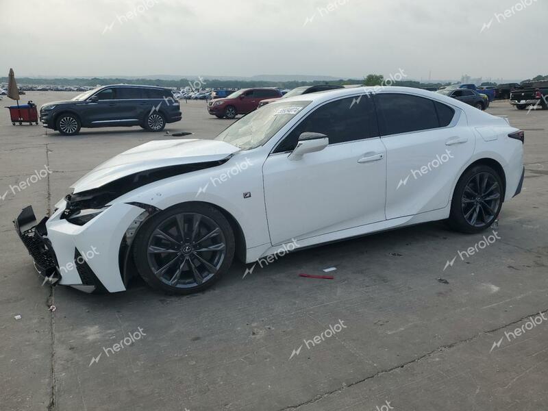 LEXUS IS 350 F S 2022 white  gas JTHGZ1B28N5057645 photo #1