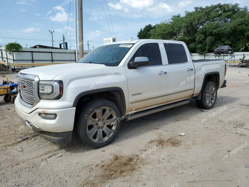 GMC SIERRA K15 2017 white crew pic gas 3GTU2PEJ9HG397592 photo #1