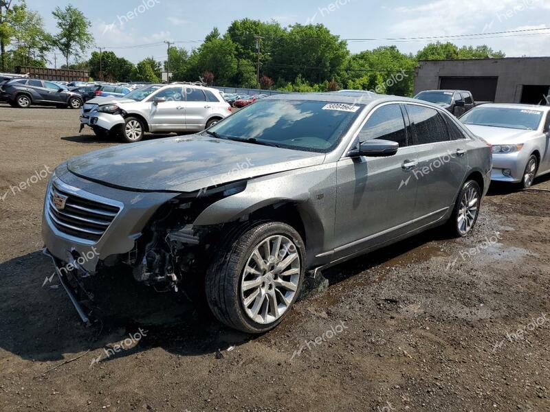 CADILLAC CT6 LUXURY 2017 silver  gas 1G6KD5RS1HU205042 photo #1