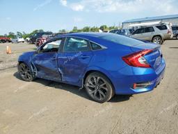 HONDA CIVIC SPOR 2020 blue  gas 2HGFC2F84LH514493 photo #3