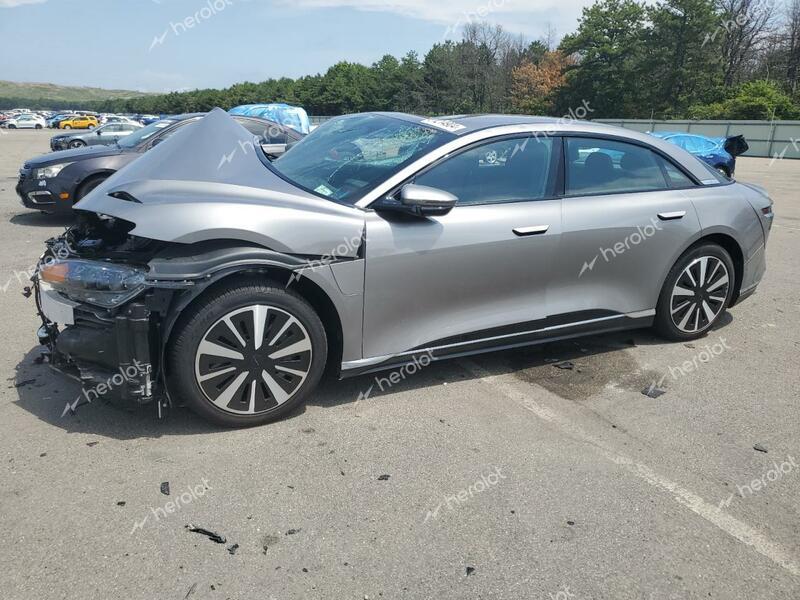 LUCID MOTORS AIR PURE 2023 gray  electric 50EA1PFA8PA007207 photo #1