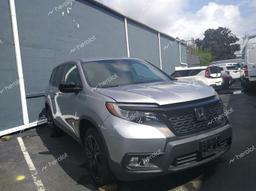 HONDA PASSPORT S 2021 gray  gas 5FNYF8H27MB033980 photo #2