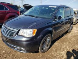 CHRYSLER TOWN & COU 2014 blue  flexible fuel 2C4RC1CG7ER310916 photo #2