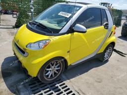 SMART FORTWO PAS 2008 yellow  gas WMEEK31X28K105914 photo #2