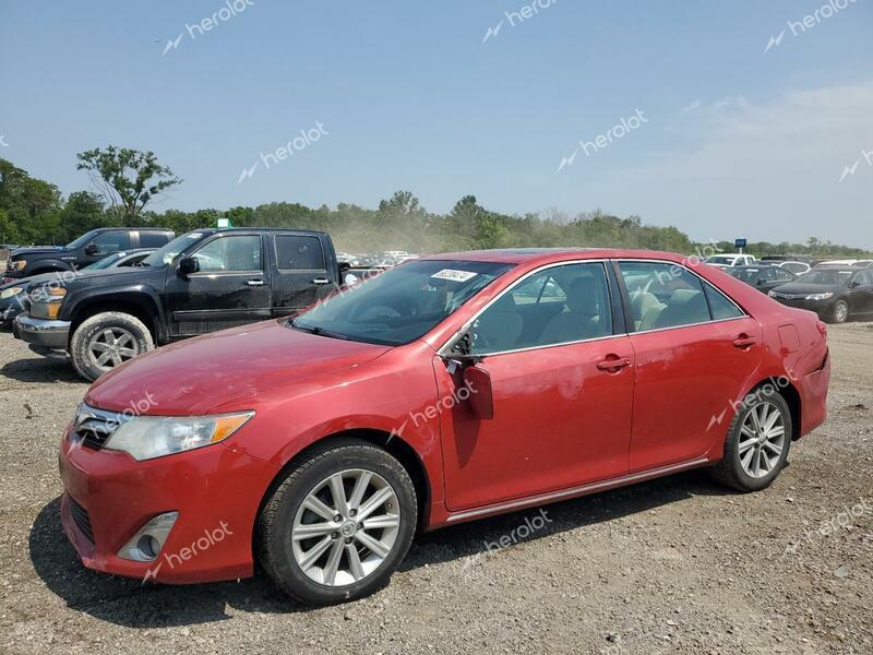 TOYOTA CAMRY L 2014 red  gas 4T4BF1FK7ER349583 photo #1