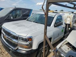 CHEVROLET SILVERADO 2017 white pickup gas 1GCNCNEH2HZ351024 photo #2