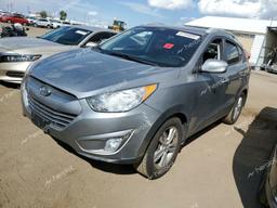 HYUNDAI TUCSON GLS 2013 gray  gas KM8JUCAC2DU553861 photo #2