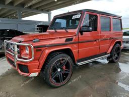 MERCEDES-BENZ G 63 AMG 2015 maroon 4dr spor gas WDCYC7DF9FX232785 photo #2