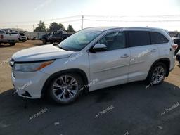 TOYOTA HIGHLANDER 2014 white  gas 5TDJKRFH0ES062860 photo #2