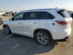 TOYOTA HIGHLANDER 2014 white  gas 5TDJKRFH0ES062860 photo #3