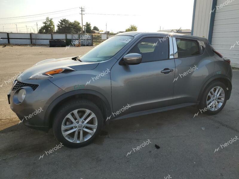 NISSAN JUKE S 2016 charcoal  gas JN8AF5MV4GT656995 photo #1