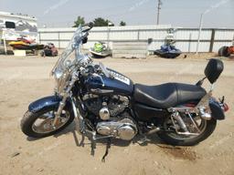 HARLEY-DAVIDSON XL1200 C 2013 blue road/str gas 1HD1CT31XDC421454 photo #4