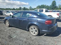 DODGE AVENGER SX 2012 blue  gas 1C3CDZCB6CN178459 photo #3