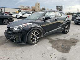 TOYOTA C-HR XLE 2018 black  gas NMTKHMBX3JR040492 photo #2