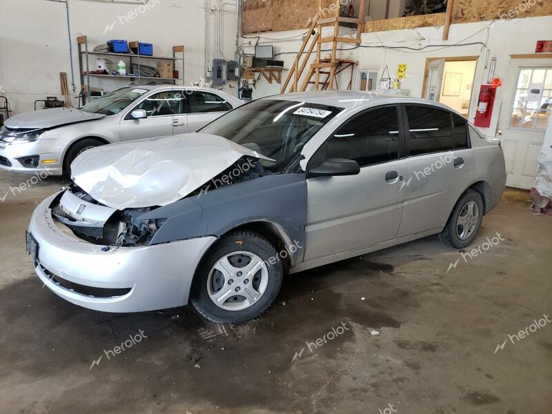 SATURN ION LEVEL 2003 silver  gas 1G8AG52F53Z185591 photo #1