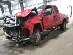 FORD F250 SUPER 2010 red  diesel 1FTSX2BR3AEA42579 photo #2