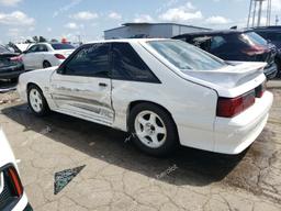 FORD MUSTANG GT 1993 white  gas 1FACP42E5PF206596 photo #3