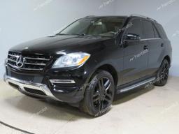 MERCEDES-BENZ ML 350 4MA 2015 black  gas 4JGDA5HBXFA460458 photo #3