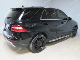 MERCEDES-BENZ ML 350 4MA 2015 black  gas 4JGDA5HBXFA460458 photo #4