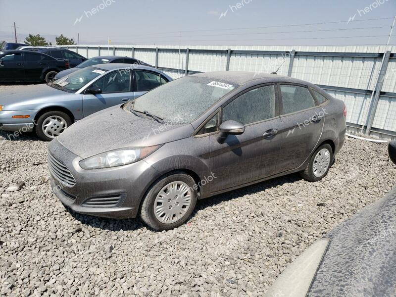 FORD FIESTA SE 2014 silver sedan 4d gas 3FADP4BE2EM203656 photo #1