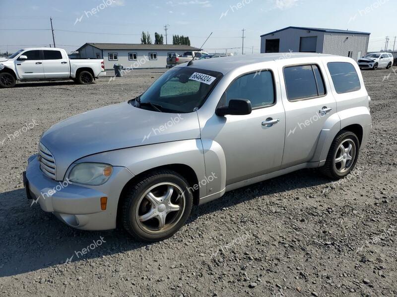 CHEVROLET HHR LT 2007 silver  gas 3GNDA33P07S528916 photo #1