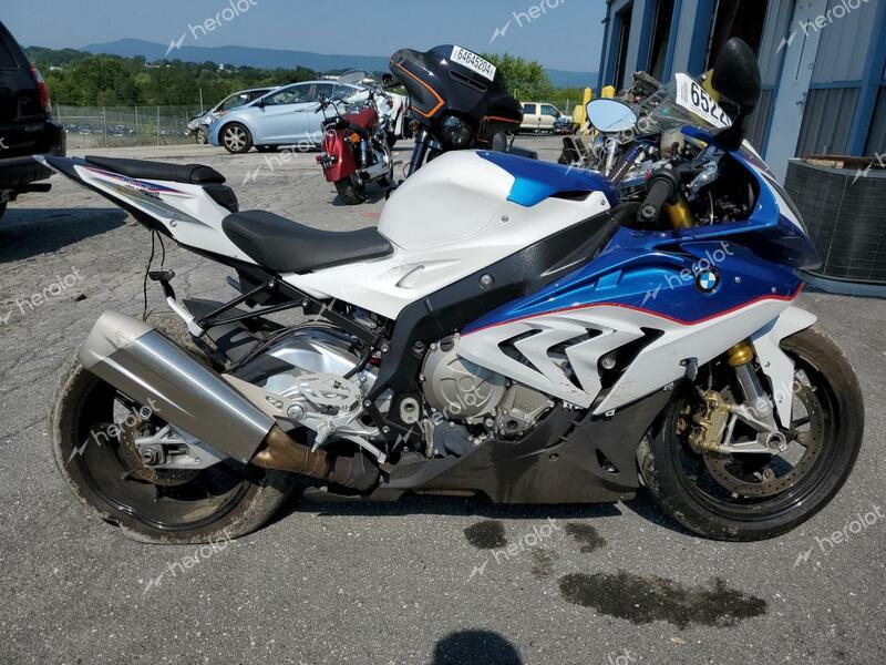 BMW S 1000 RR 2015 blue racer gas WB10D2100FZ352897 photo #1