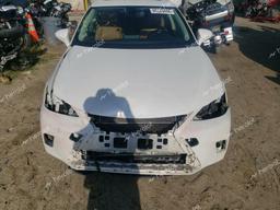 LEXUS CT 200 2014 white  hybrid engine JTHKD5BH2E2175986 photo #4