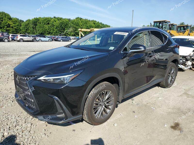 LEXUS NX 350 2022 black  gas 2T2AGCEZ9NC013069 photo #1