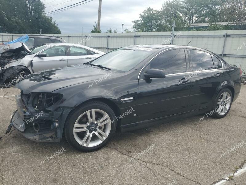 PONTIAC G8 2008 black  gas 6G2ER57748L145278 photo #1